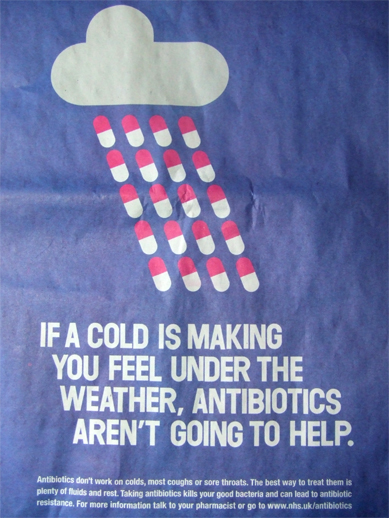 NHS antibiotics awareness campaign